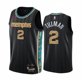 Maillot Basket Homme Memphis Grizzlies Xavier Tillman 2 2020-21 City Edition Swingman